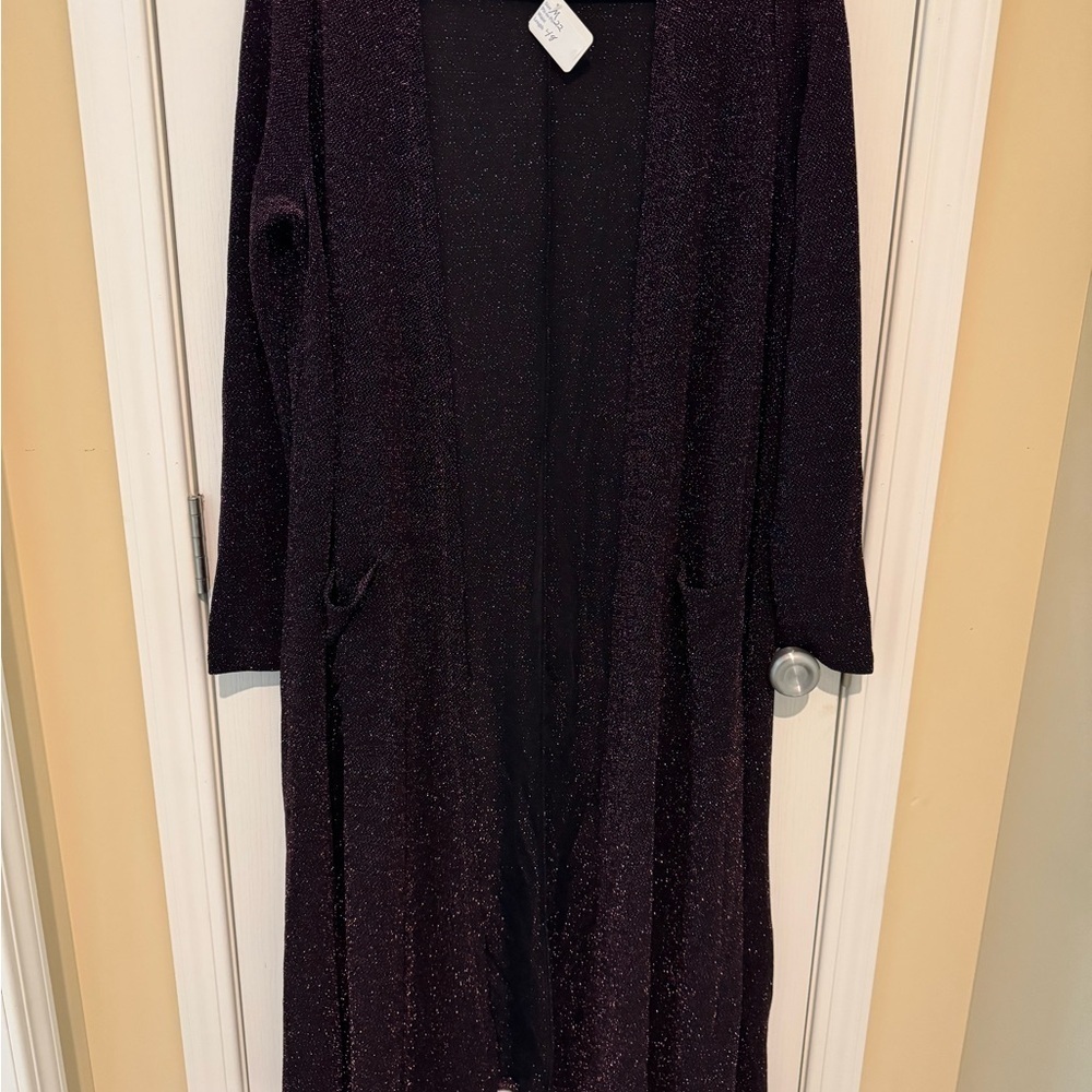 LuLaRoe Purpe/Plum Sparkle Cardigan